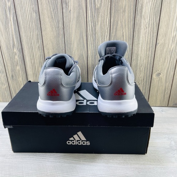 Adidas Mens Tech Response 2.0 Grey Soft Spike Golf Shoes EE9123 Size 11 - Picture 10 of 16